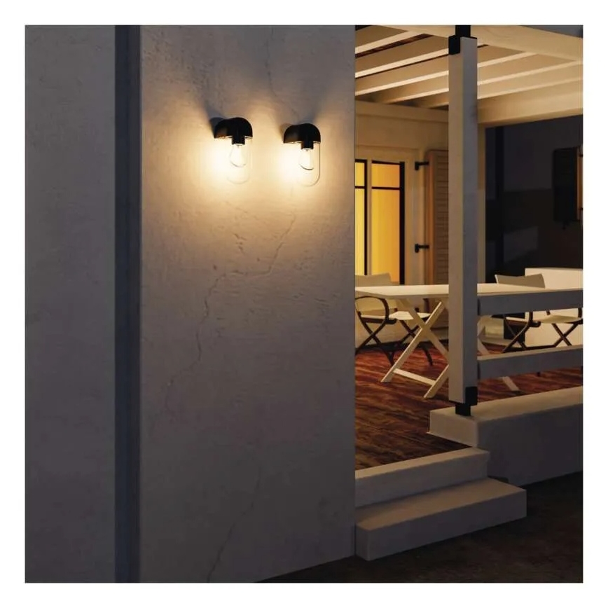 Āra sienas lampa CASSIA 1xE27/15W/230V IP44
