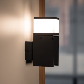 Āra sienas lampa DASTEN 1xG9/11W/230V IP44 melna
