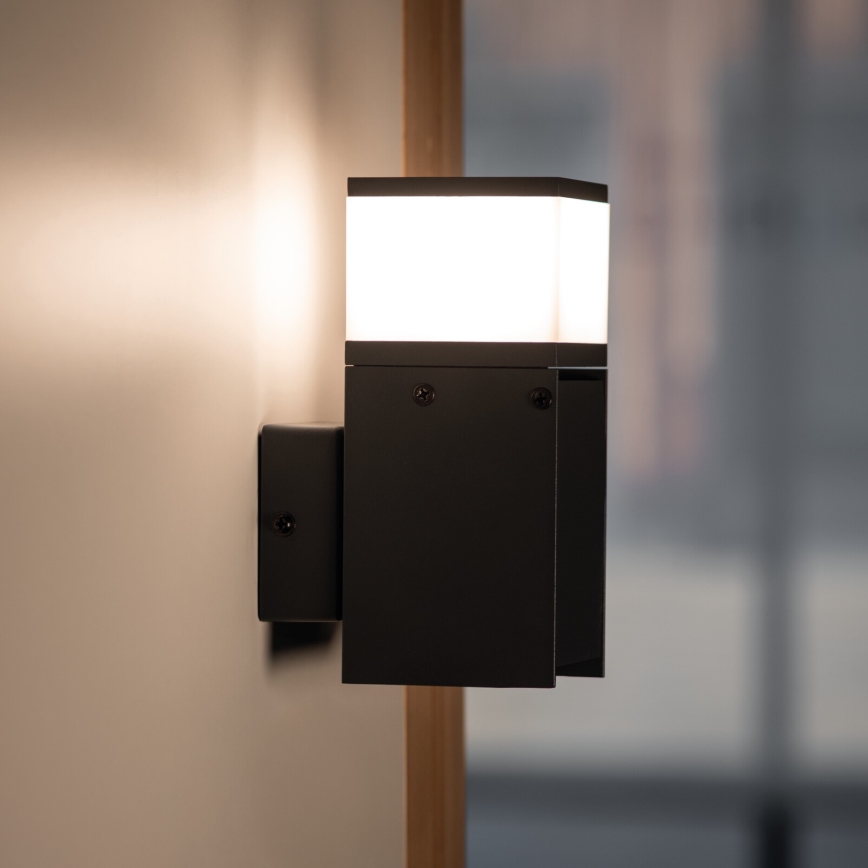 Āra sienas lampa DASTEN 1xG9/11W/230V IP44 melna