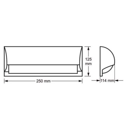 Āra sienas lampa FREON 1xE27/60W/230V IP54 antracīta