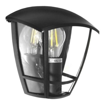 Āra sienas lampa JULIA 1xE27/50W/230V IP54 melna