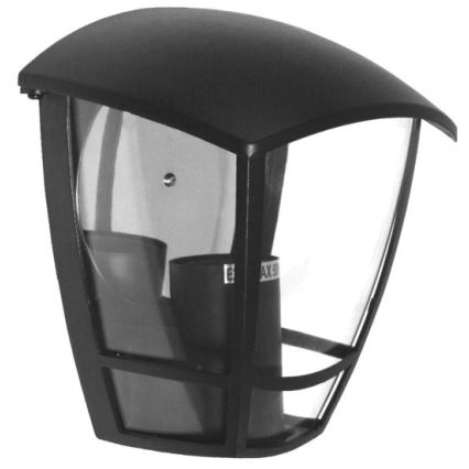 Āra sienas lampa JULIA 1xE27/50W/230V IP54 melna
