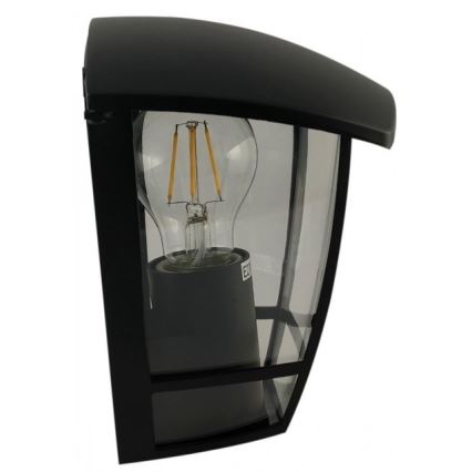 Āra sienas lampa JULIA 1xE27/50W/230V IP54 melna