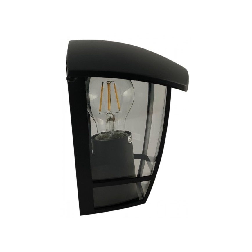 Āra sienas lampa JULIA 1xE27/50W/230V IP54 melna