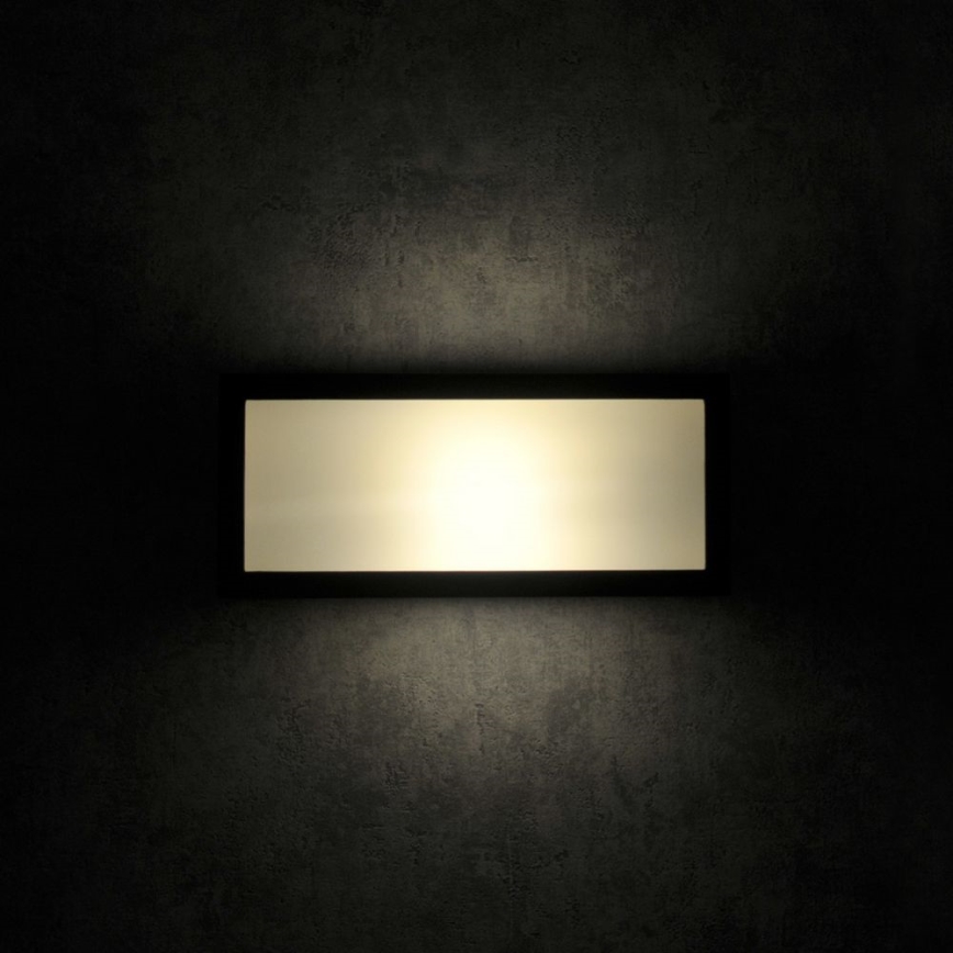 Āra sienas lampa MITO 1xE27/12W/230V IP54