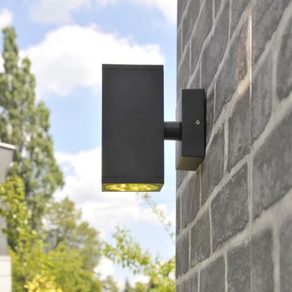 Āra sienas lampa MORRIS 2xGU10/35W/230V IP54