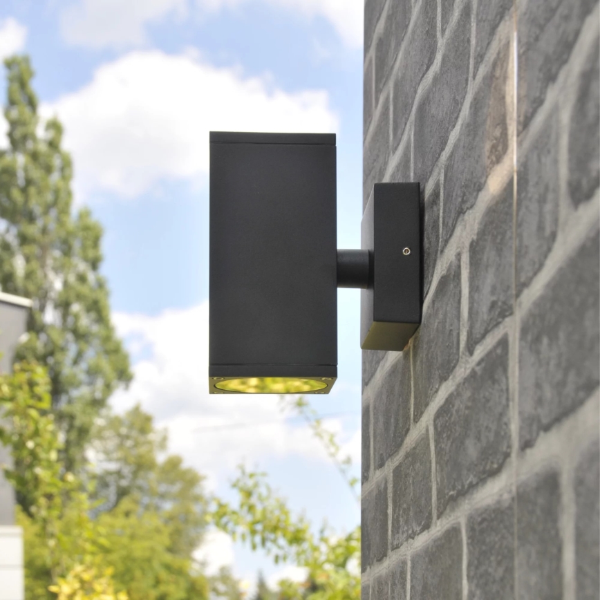 Āra sienas lampa MORRIS 2xGU10/35W/230V IP54