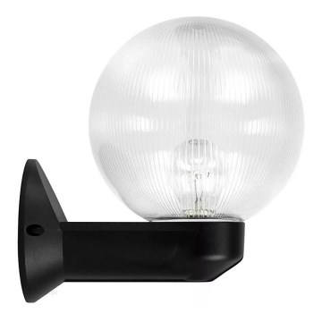 Āra sienas lampa NADIR 1xE27/15W/230V IP44 caurspīdīga