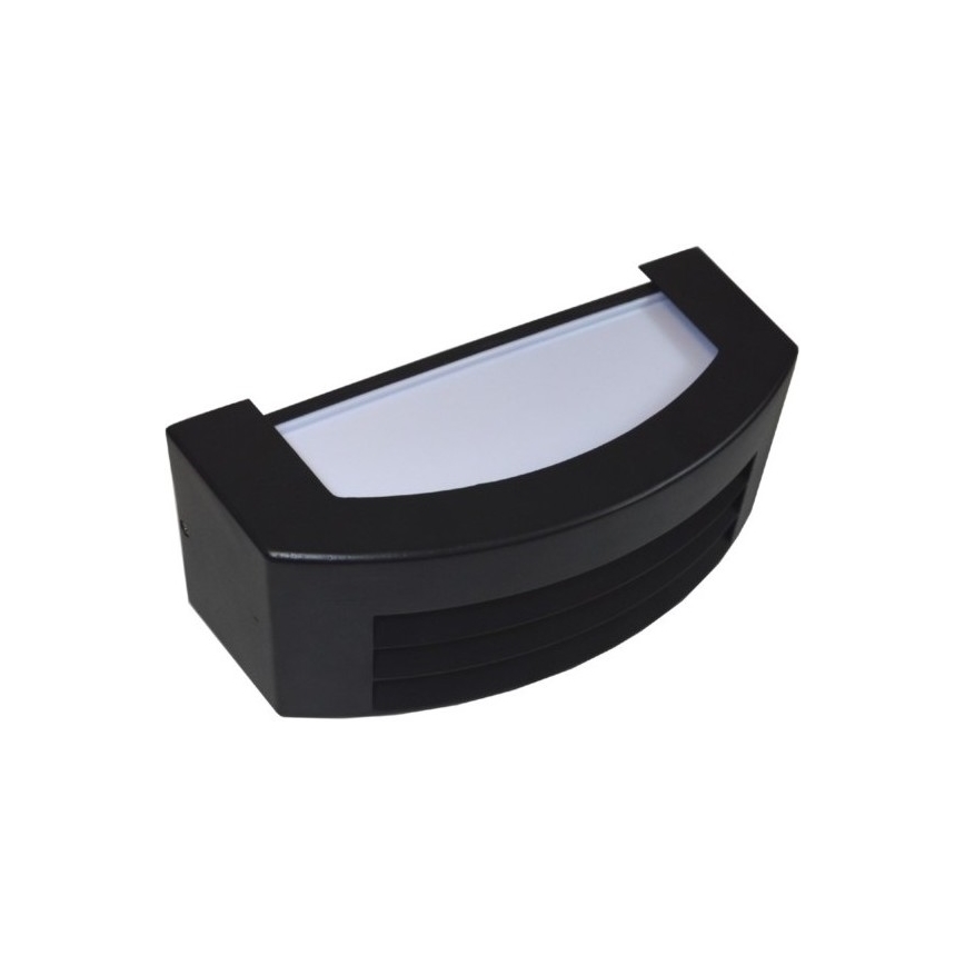 Āra sienas lampa OLIANA 1xE27/60W/230V IP54 melna