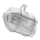 Āra sienas lampa OVAL 1xE27/60W/230V balta IP44