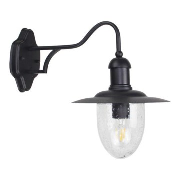 Āra sienas lampa TANGIA 1xE27/60W/230V IP44 melna