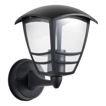 Āra sienas lampa TEVIO 1xE27/60W/230V IP54 melna