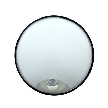 LED āra sienas gaismeklis ar regulējamu spilgtumu un kustības sensoru LED/15/18/20W/230V 3000K/4000K/6500K IP65 melns/balts