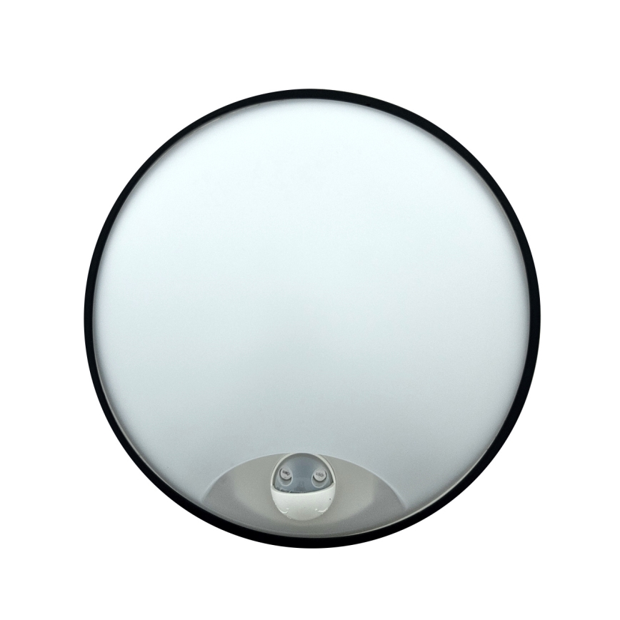 LED āra sienas gaismeklis ar regulējamu spilgtumu un kustības sensoru LED/15/18/20W/230V 3000K/4000K/6500K IP65 melns/balts