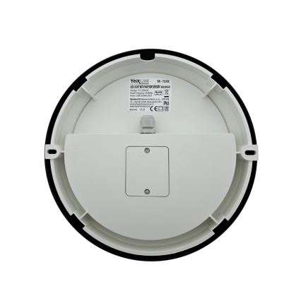 LED āra sienas gaismeklis ar regulējamu spilgtumu un kustības sensoru LED/15/18/20W/230V 3000K/4000K/6500K IP65 melns/balts