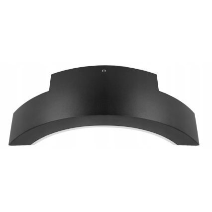 LED āra sienas gaismeklis ar kustības sensoru LED/10W/230V IP54 melns