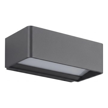 Āra sienas LED gaismeklis LED/13W/230V IP65 melns
