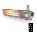Āra sildierīce 100W/2000W/230V IP65 + tālvadības pults