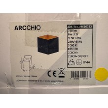 Arcchio - LED Āra sienas lampa ALIMA LED/8W/230V IP44