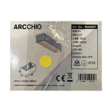 Arcchio - LED Sienas lampa KARAM LED/6W/230V