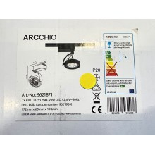 Arcchio - LED Starmetis sliežu sistēmai RICK AR111 1xG53/13W/230V