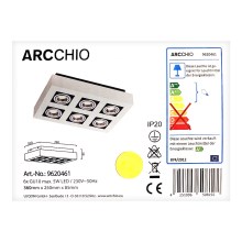 Arcchio - Starmetis VINCE 6xGU10/10W/230V