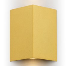 Argon 0916 - Sienas lampa SKIATOS 2xGU10/5W/230V zeltaina