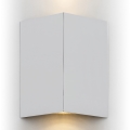 Argon 0917 - Sienas lampa SKIATOS 2xGU10/5W/230V sudraba