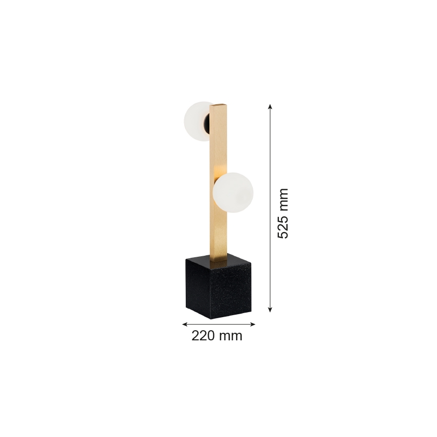 Argon 1044 - Galda lampa FREEMONT 2xG9/5W/230V