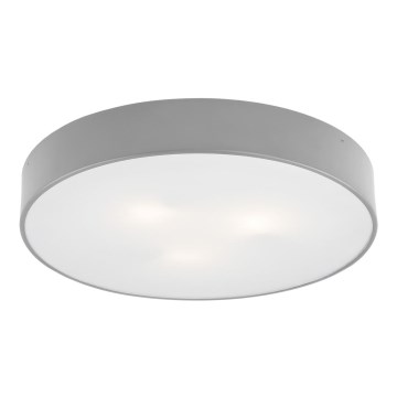 Argon 1187 - Griestu lampa DARLING 3xE27/15W/230V d. 45 cm pelēka