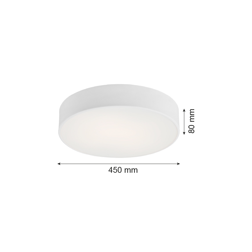 Argon 1188 - Griestu lampa DARLING 3xE27/15W/230V d. 45 cm balta