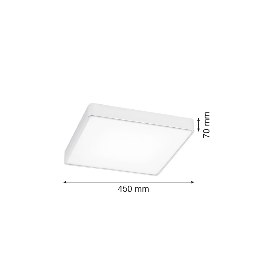 Argon 1576 - Griestu lampa ONTARIO 4xE27/15W/230V