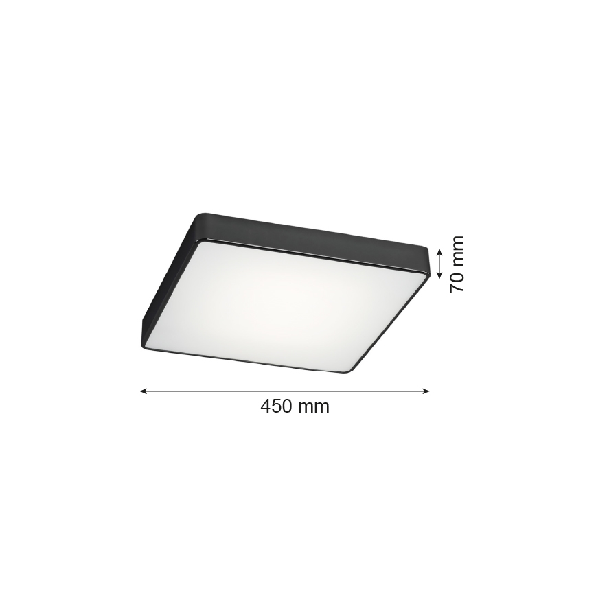 Argon 1577 - Griestu lampa ONTARIO 4xE27/15W/230V