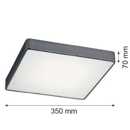 Argon 1578 - Griestu lampa ONTARIO 4xE27/15W/230V