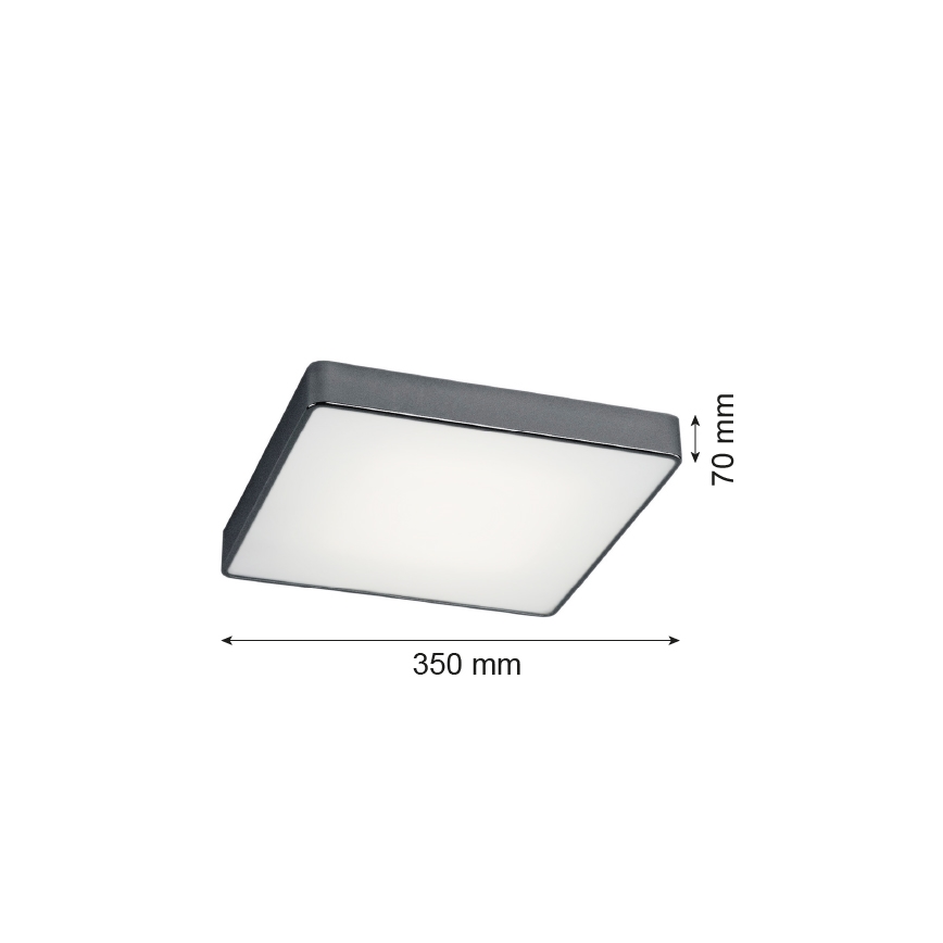 Argon 1578 - Griestu lampa ONTARIO 4xE27/15W/230V