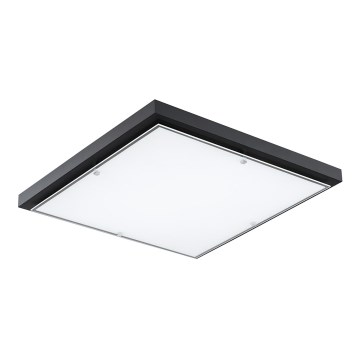 Argon 1826 - Griestu lampa CARLSON 4xE27/15W/230V 60x60 cm melna