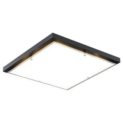 Argon 1826 - Griestu lampa CARLSON 4xE27/15W/230V 60x60 cm melna