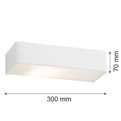 Argon 3072 - Sienas lampa RODAN 1xE27/15W/230V