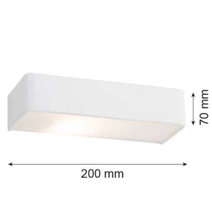 Argon 3077 - Sienas lampa RODAN 1xE27/15W/230V