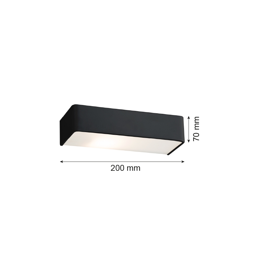 Argon 3079 - Sienas lampa RODAN 1xE27/15W/230V