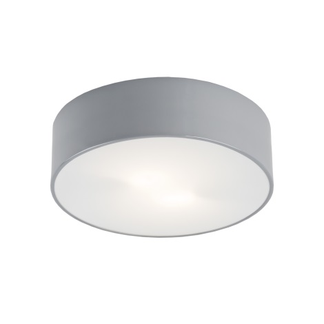 Argon 3080 - Griestu lampa DARLING 2xE27/15W/230V d. 25 cm pelēka