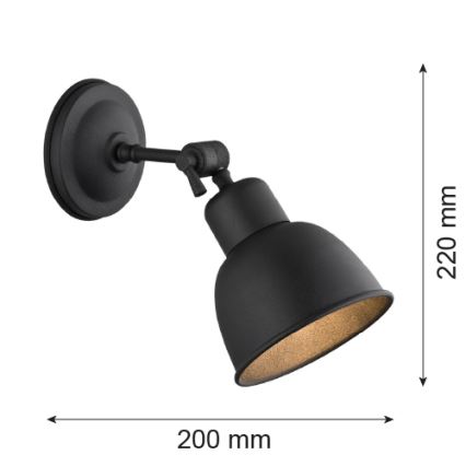 Argon 3185 - Sienas lampa EUFRAT 1xE27/60W/230V