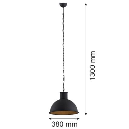 Argon 3191 - Lustra EUFRAT 1xE27/60W/230V