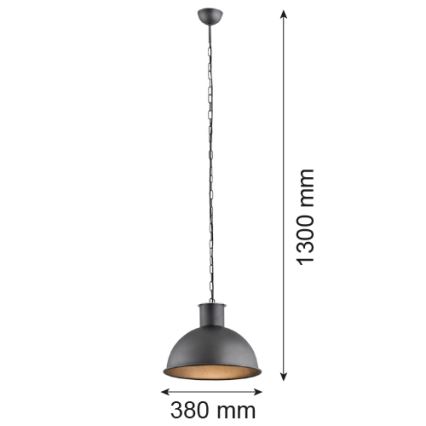 Argon 3192 - Lustra EUFRAT 1xE27/60W/230V