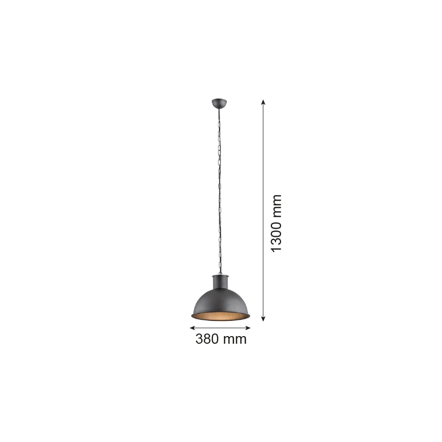 Argon 3192 - Lustra EUFRAT 1xE27/60W/230V