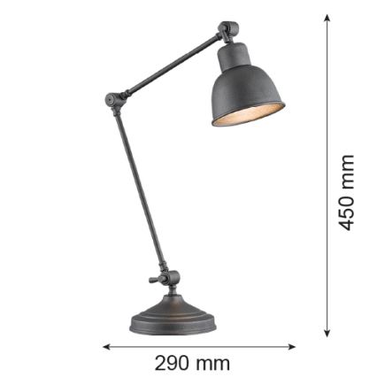 Argon 3195 - Galda lampa EUFRAT 1xE27/15W/230V