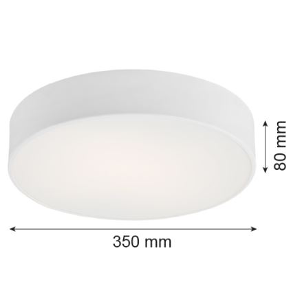 Argon 3567  - LED Griestu lampa DARLING LED/25W/230V d. 35 cm balta