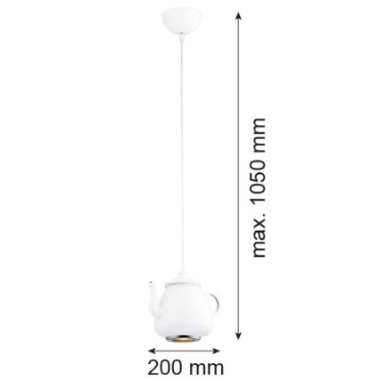 Argon 3650 - Piekarams gaismeklis JAMAJKA 1xGU10/50W/230V