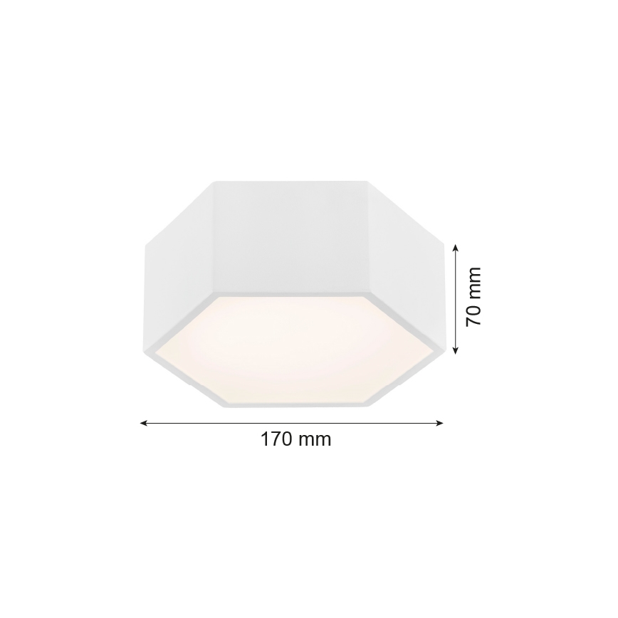 Argon 3828 - LED Griestu lampa ARIZONA LED/9W/230V balta