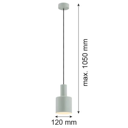 Argon 4217 - Lustra ar auklu SINES 1xE27/15W/230V d. 12 cm zaļa